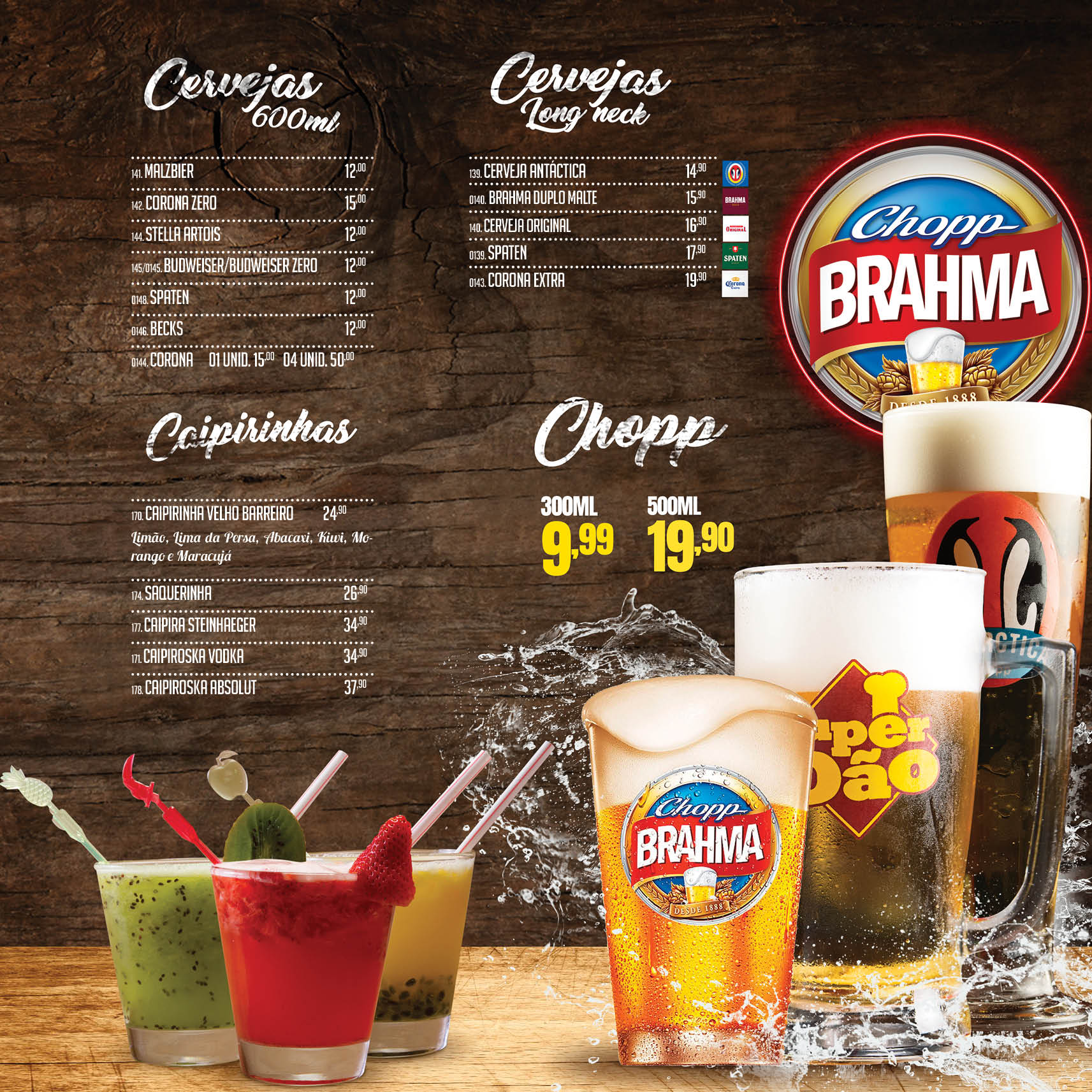 Cervejas e Caipirinhas